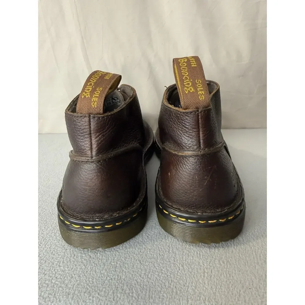 Dr. Martens AirWair Sussex Brown Pebble Leather Chukka Boots Men’s Size 12 - Picture 6 of 14